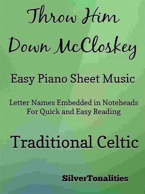 cover image of Throw Him Down McCloskey Easy Piano Sheet Music
